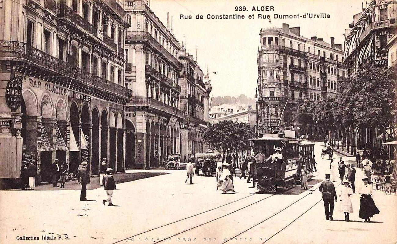 433- Alger - Rues de Constantine et Dumont Durville.jpg